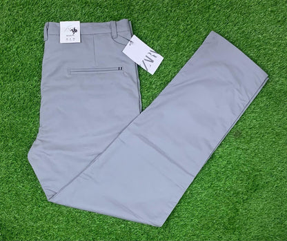 COTTON Dress PANTS ZARA (GREY)