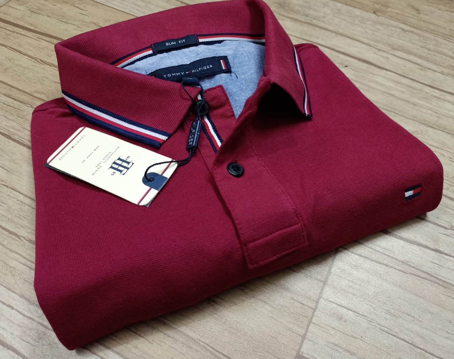 TOMMY H.F USA casual POLO T-shirt